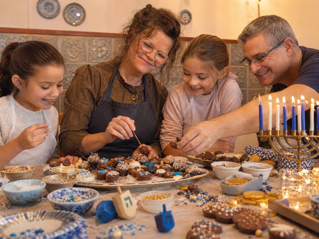 סדנאות שוקולד לחנוכה